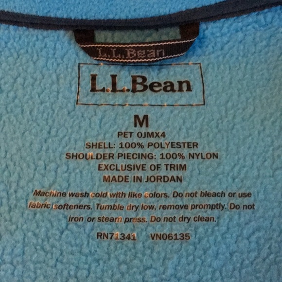 LL Bean Ladies Medium Polartec Vest - Picture 3 of 6